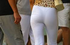 thong visible pants transparent tight public leggings sexy street girls lines girl jeans walking tanga spandex dresses