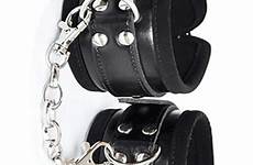 games adult wrist slave cuffs restraints belt bondage chain fetish erotic leather hand sex