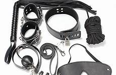 juguete rope whip handcuff blindfold