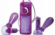 pumps vibrating nipple fetish fantasy purple realistic