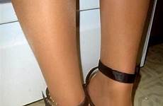 heels pantyhose feet nylon sandals sexy strappy high nylons legs hot stockings toes fetish tan suntan anal sandal stiletto tumblr