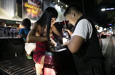 pattaya red district light thailand thai nana ladyboy plaza fact police arrested paula