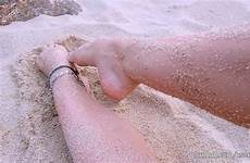 beach footjob feet public toes