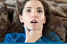throat suffocation allergic disease feels
