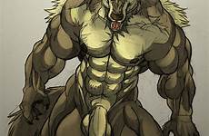 werewolf gay furry male nude anthro wolf artist penis respond edit bara dick