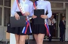 graduation schoolgirls rosyjskie graduates izispicy