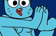 gumball watterson soles toes