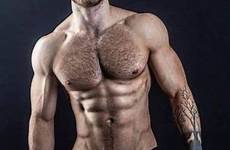 hairy scruffy ripped shirtless