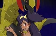 pokemon iris hentai naked xxx sex trainer female pokephilia human haxorus male cum nude cock dragon xbooru inside anime rule