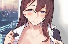 office big her tits flashing bra anime hentai shirt open through skirt clothes dress gelbooru nipples breasts lady reddit relationships