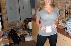 yoga pants busty redhead comments