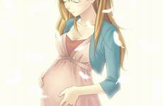 pregnant anime asuka langley girl girls manga souryuu zerochan evangelion neon genesis pregnancy feather pink dress wattpad em