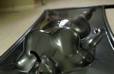 vacuum bed latex rubber funny play