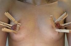 clothespins nipple clit experimenting pegs