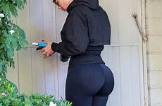 amber rose butt pads leggings tight seen pad wears busted nairaland blue celebrities sneakers