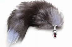 tail anal butt fox plug large size women beads sex buy metal stainless steel cat big toy