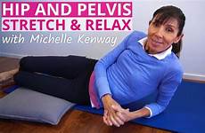 pelvic hip pelvis stretches pain form relaxation