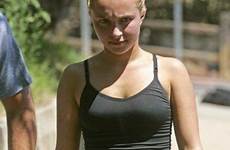 hayden panettiere shorts short girls sexy tight spandex hot pink barnorama super cameltoe her celebrities