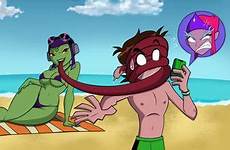 attea ben omniverse grimphantom princess luscious cartoon deviantart bikini gwen hentai ester xxx comics tongue green girl beach big comment