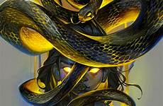 serpent loish anime inspirationde scifi