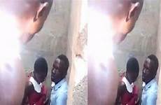 caught school ghanaian teacher chopping pupil year gyal ghface building uncompleted camera