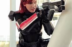 shepard female mass effect cosplay commander october costume dailycosplay armor choose board