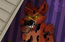 foxy nightmare fox freddy drawings funtime nights five