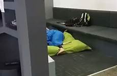 couple caught sex camera under blanket public act room middle video get inside online moment campus not spontaneous beanbag sprawled