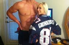 gronkowski rob bibi jones gronk star patriots sports tight football fantasy nfl time ends shirtless his brother abs te now