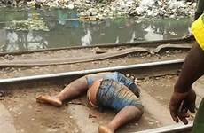 woman cut pieces into graphic found railway train people tragic oshodi been however oncoming suggested might some other