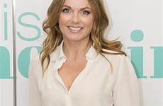geri horner pre naked fame her glamour shots spice girls yoga newly extremely racy unrecognisable gracing herself bunny physique slimmed