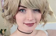 transgender tgirls trap teen blonde boy natalie femme pretty boys mars girl girls so crossdressing beauty fembois wig girly wigs