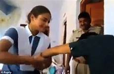indian schoolgirl her girl man beats police stalker alleged looks ndtv feet concerned retaliation reported asked protection family now has