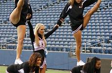 cheerleaders cheerleading stunts scorpion collegiate stunt