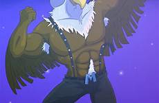 eagle mighty muscle angry anthro deviantart birds imagination version bird muscular male rule affinity fur wallpaper edit respond furaffinity deletion