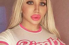 bimbo bimbos vladislava ivana lips amira fillers hypersexualized surgery fuckable