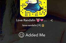 snapchat snap nude send snaps add girls usernames randalin love back account tumblr saved