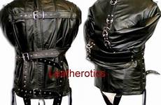 leather bondage straitjacket grain full sale body pick options quick