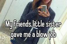 sister blow me job little friends gave whisper