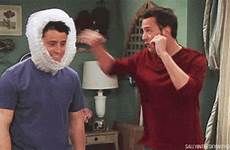 friends gif gifs joey chandler friend show bubble giphy punch wrap tweet than joy que great group here body