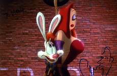 rabbit roger jessica wallpaper framed who disney characters boop betty lady cartoon bunny da noir movies scene help popoptiq wallpapers