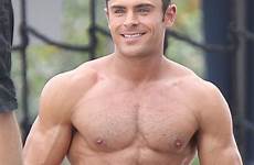 efron zac baywatch shirtless buff filming