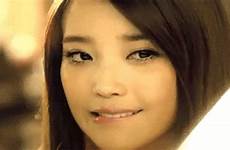 gif gifs face iu singer asian kpop korean pretty her lips kawaii wifflegif hot giphy tumblr lipbite lip bite eyes