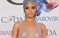 rihanna through dress naked tits thefappening pro show outfit hot