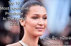 expensive most prostitute