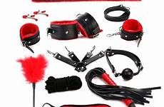 sex set bdsm bondage accessories blindfold erotic pu pcs handcuffs rope whip leather