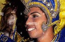 carnival brazil headdress rio janeiro ornate alamy woman very