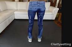 jeans her wets blue girl clips4sale omorashi mp4