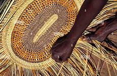 weaving mat aboriginal pandanus woman australia arnhemland alamy shopping cart