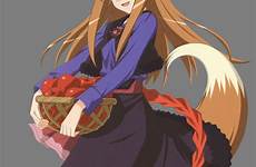yande re holo ears spice tail wolf transparent animal respond edit